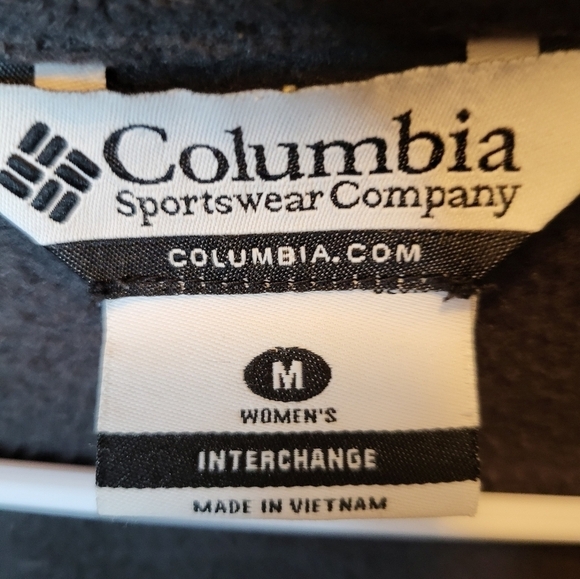 Columbia Women's black coat Med 100% polyester - Picture 4 of 15